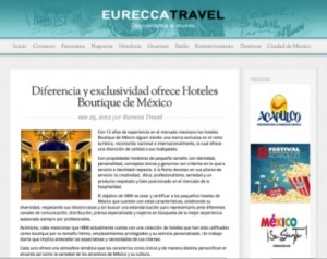 Eurecca Travel November, 25 2012
