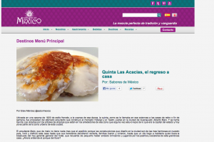 Sabores de México Sabores de México