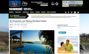recommend.com six properties join Mexico boutique hotels recommend.com six properties join Mexico boutique hotels boutiq