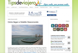 Tips de viajero como llegar a hotelito desconocido Tips de viajero como llegar a hotelito desconocido