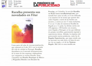 El Periodico de la Publicidad : Ruralka presenta sus novedades en Fitur