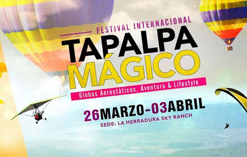 FESTIVAL INTERNACIONAL TAPALPA MÁGICO – GLOBOS AEROSTÁTICOS