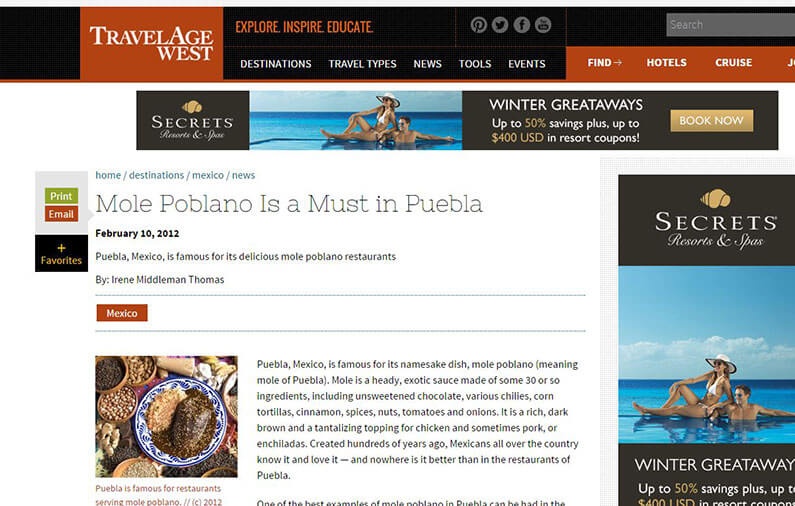 Mole Poblano Is a Must in Puebla