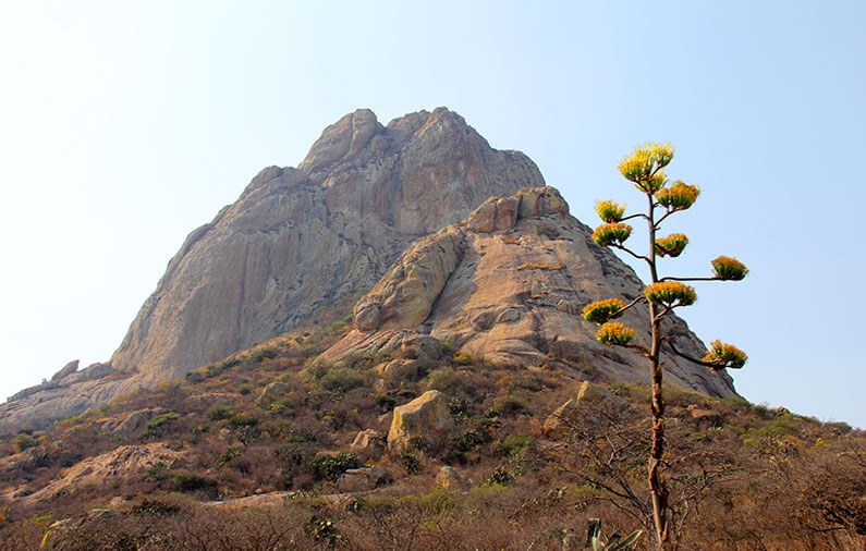 The third largest monolith of the world is in Mexico