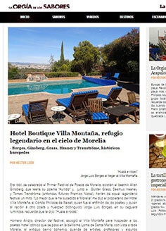 Hotel Boutique Villa Montaña, refugio legendario en el cielo de Morelia