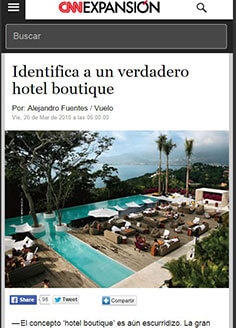 Identifica a un verdadero hotel boutique