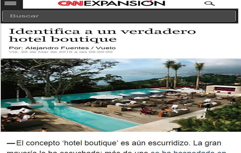 Identifica a un verdadero hotel boutique