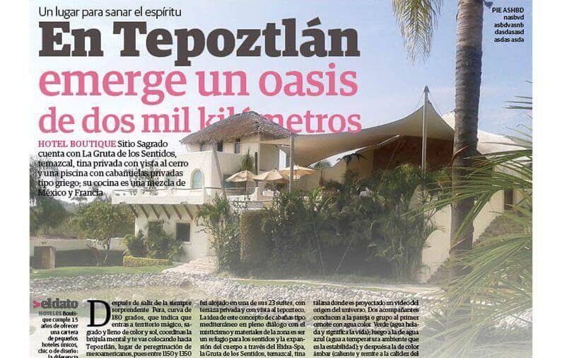 En Tepoztlán emerge un oasis de dos mil kilometros