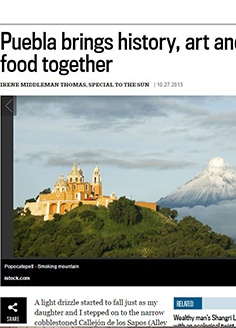 Puebla brings history, art and food together