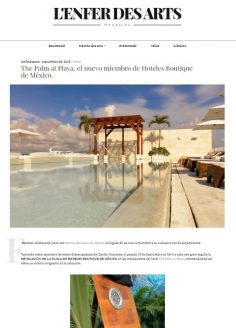 The Palm at Playa, el nuevo miembro de Hoteles Boutique de México.