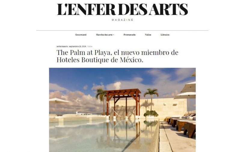 The Palm at Playa, el nuevo miembro de Hoteles Boutique de México.