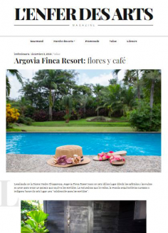 Argovia Finca Resort: flores y café