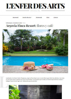 Argovia Finca Resort: flores y café