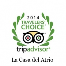 La Casa del Atrio Traveler’s Choice 2014