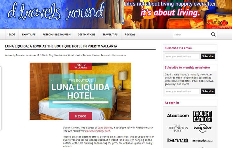 LUNA LIQUIDA: A LOOK AT THE BOUTIQUE HOTEL IN PUERTO VALLARTA