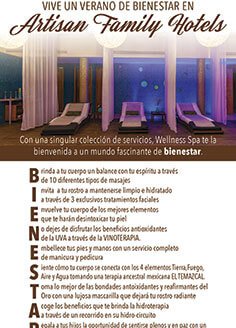 VIVE UN VERANO DE BIENESTAR EN ARTISAN FAMILY HOTELS