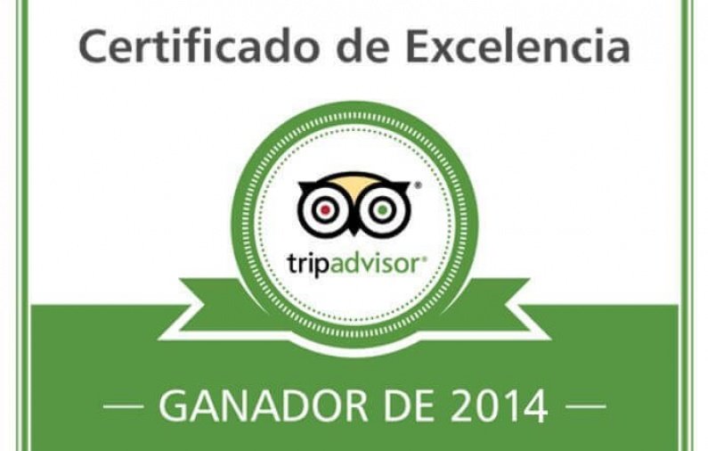 Certificado de Excelencia 2014 – Mesón Sacristía de la Compañía