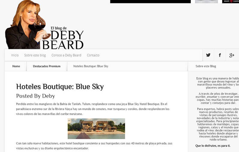 Hoteles Boutique: Blue Sky