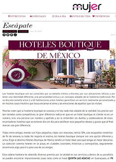Escápate – Hoteles Boutique de México