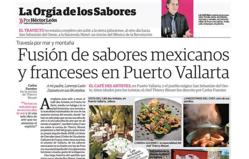 Fusión de sabores mexicanos  y franceses en Puerto Vallarta / Diario La Razón