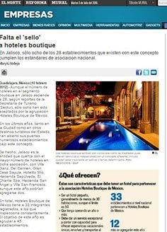 Falta el ‘sello’  a hoteles boutique