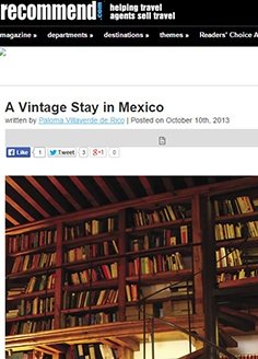 A Vintage Stay in México